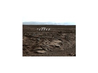 Sonda Curiosity objavila na Marse stopy po bývalom jazere