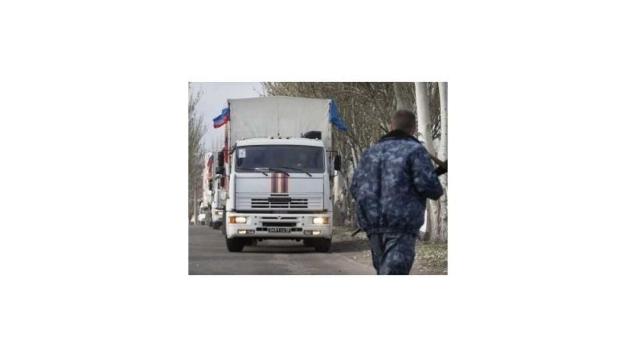 Rusi pošlú Ukrajine konvoj s darčekmi, v poslednom boli podľa Kyjeva žoldnieri