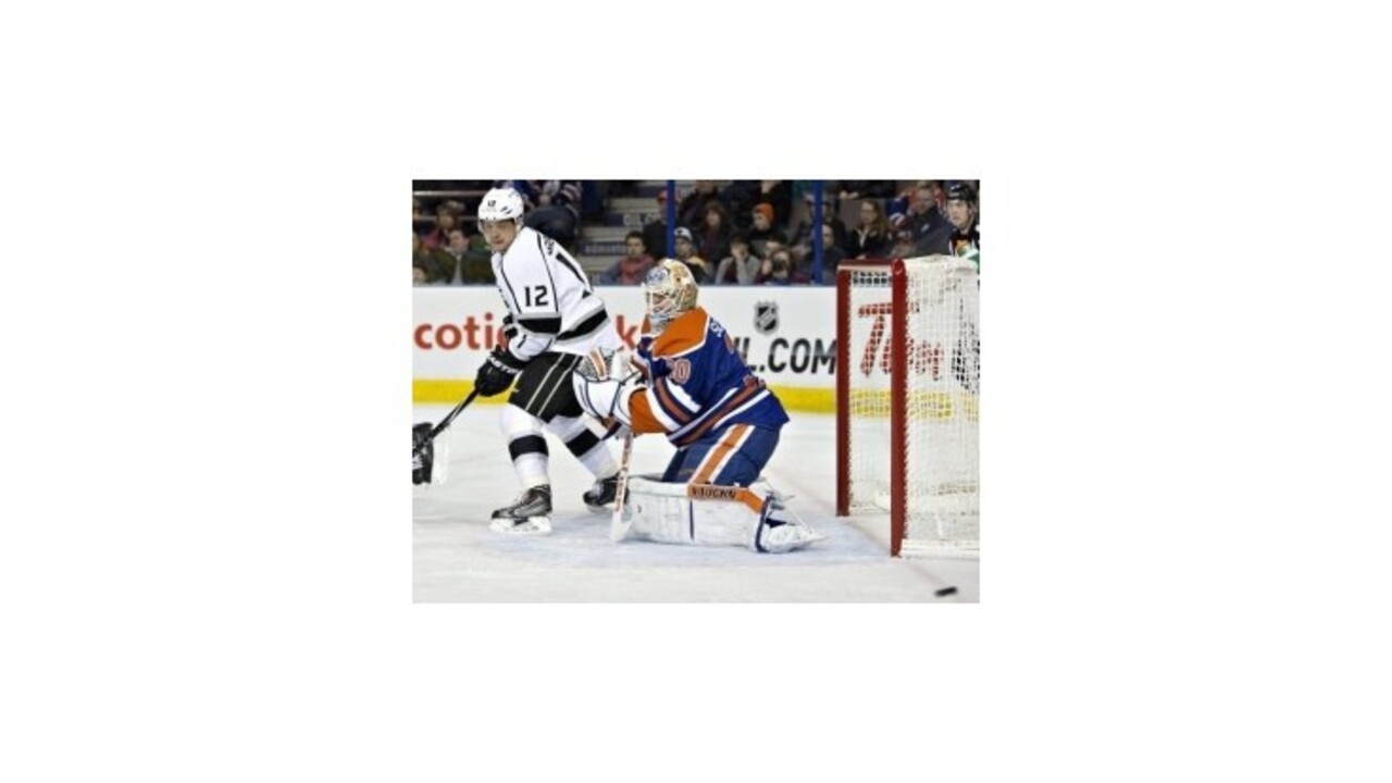 LA prehralo v Edmontone, Gáborík s asistenciou