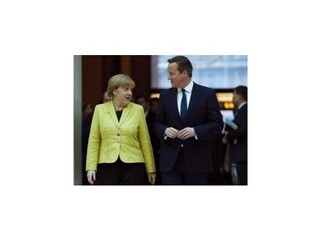 Cameron a Merkelová hovoria o budúcnosti Británie v EÚ