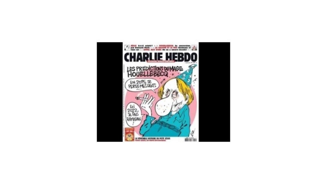 Poslednou témou Charlie Hebdo je kniha o islamskej vláde vo Francúzsku