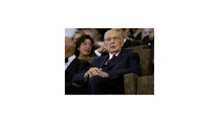 Taliansky prezident Napolitano pre vysoký vek rezignoval