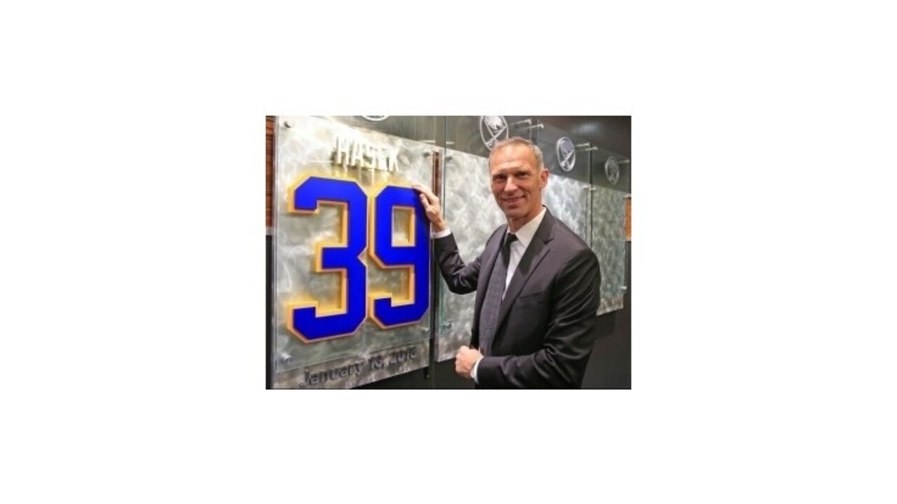 Sabres si uctili legendárneho Hašeka