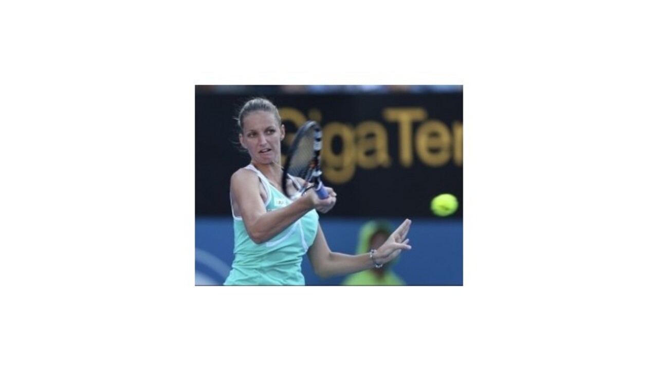 Plíšková vo finále turnaja WTA v Sydney proti Kvitovej