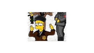 Umelec si pamiatku Osvienčimu uctil po svojom: Simpsonovcami v koncentráku