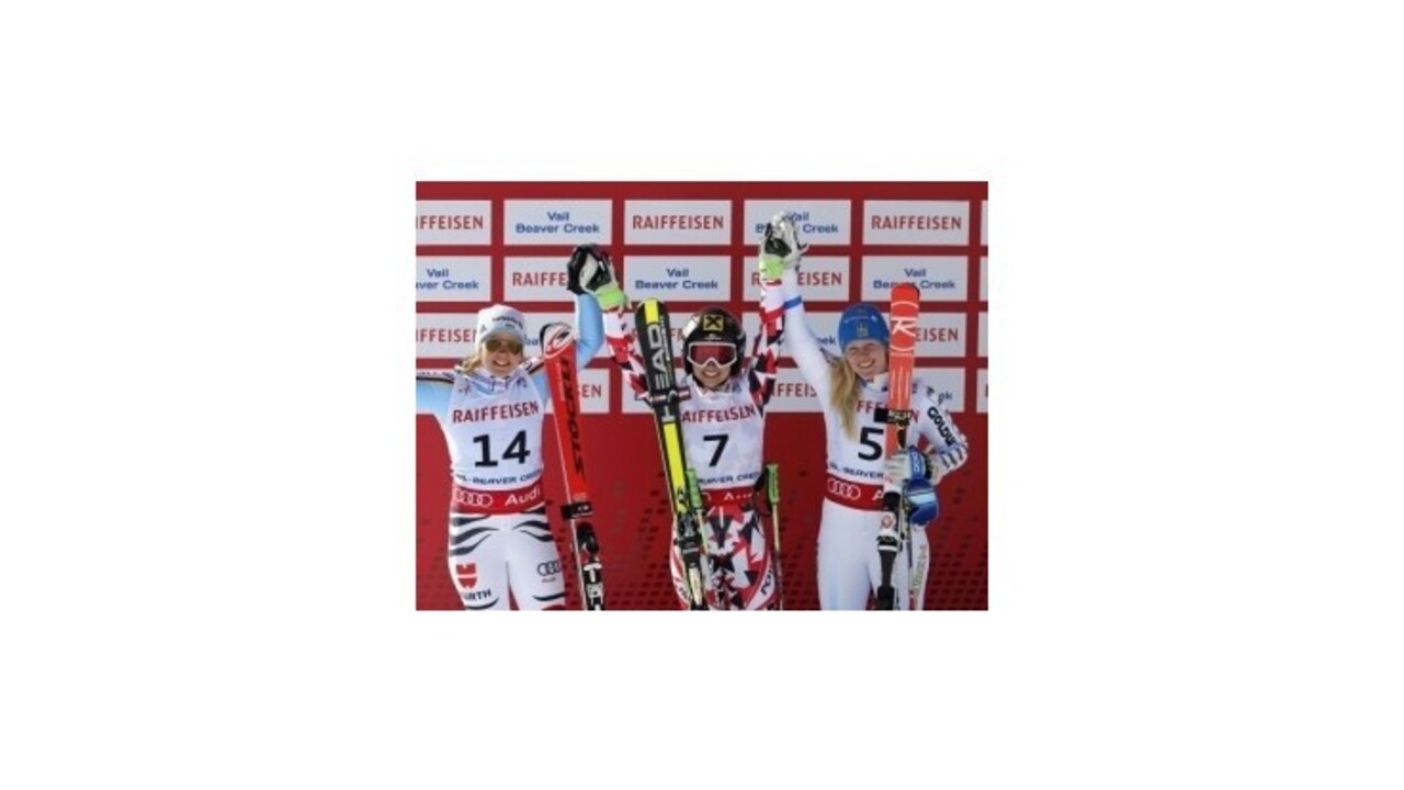 Fenningerová má zlato z obrovského slalomu