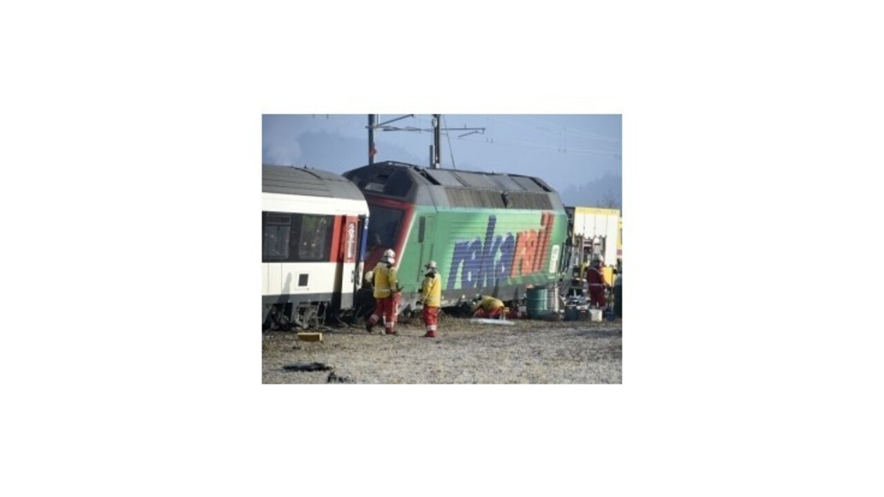 Zrážka vlakov pri Zürichu si vyžiadala niekoľko zranených