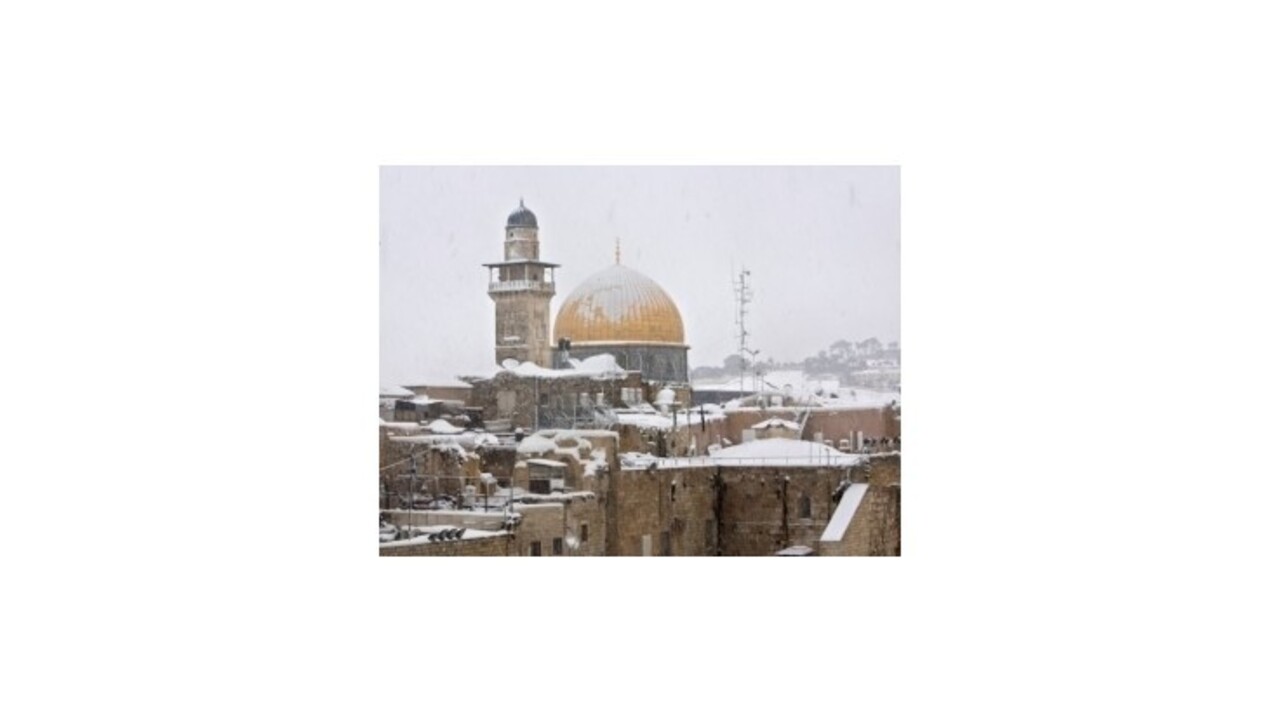 Blízky východ zaskočilo rozsiahle sneženie