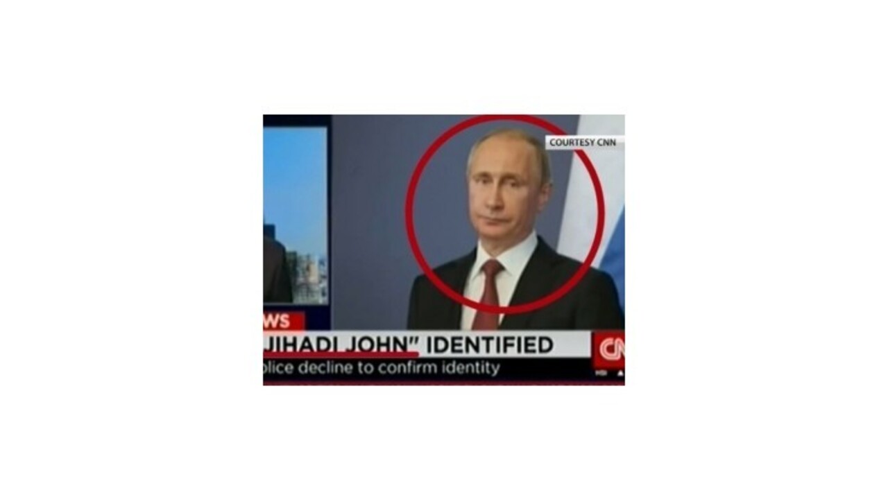 Prešľap CNN: Televízia ukázala namiesto džihádistu ruského prezidenta Putina