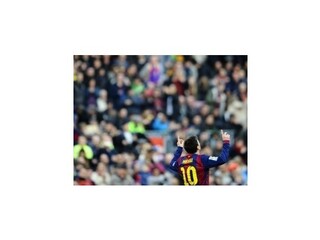 Barcelona na čele tabuľky, Messi dal hetrik