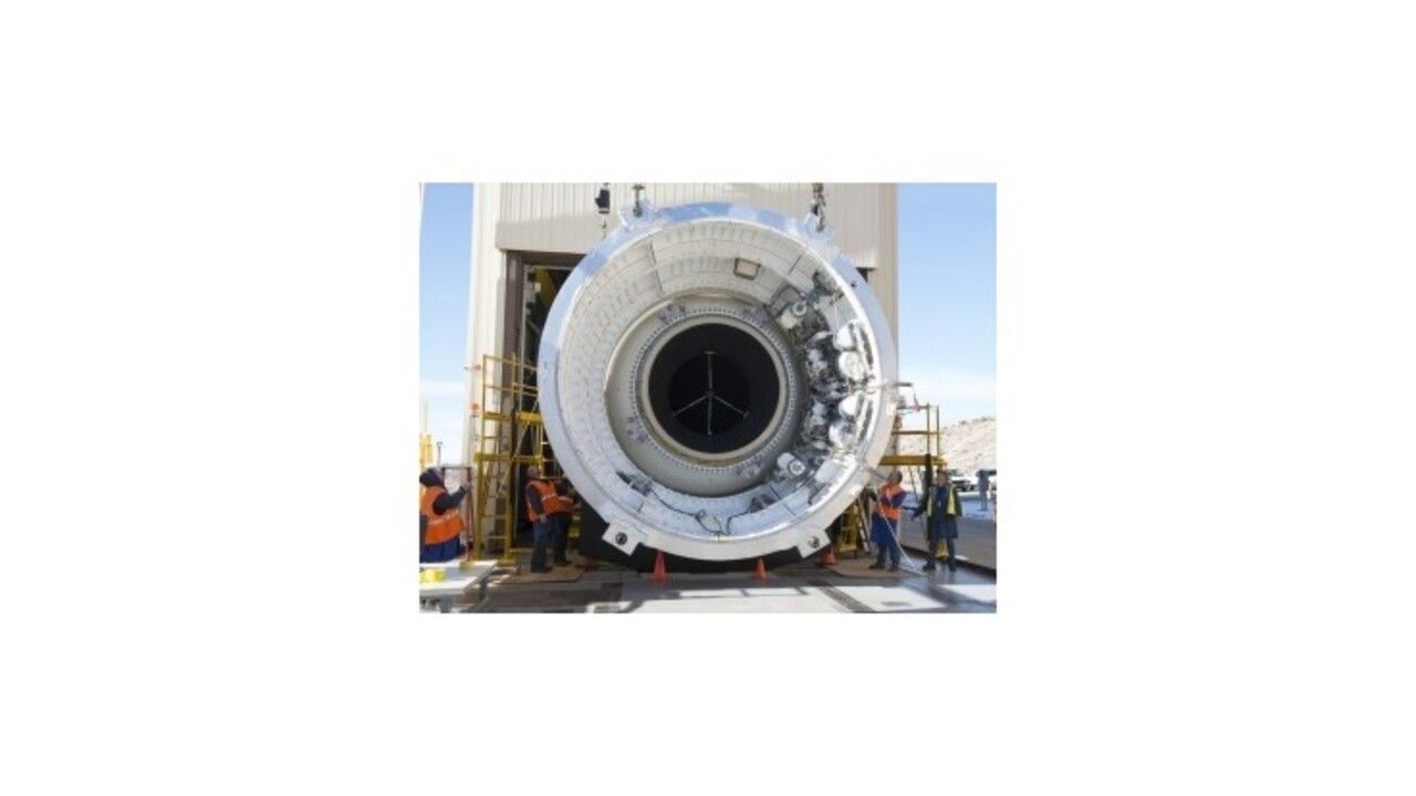 Fotogaléria: Vyskúšali najväčší motor na svete, zmení dosah ľudstva