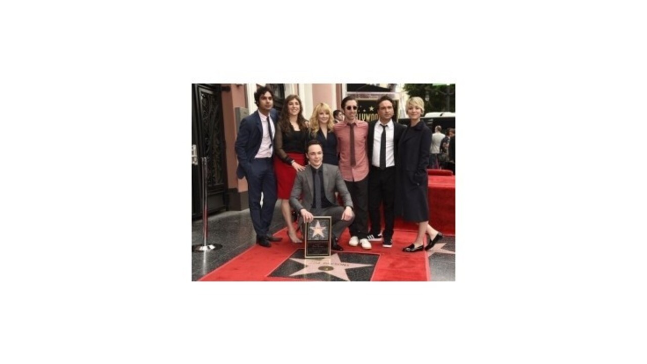 Jim Parsons má hviezdu na hollywoodskom Chodníku slávy