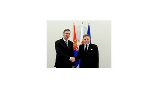 Na Slovensko prišiel srbský premiér, stretol sa s Ficom aj Kiskom