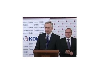 TB predstaviteľov KDH o príprave a dôvodoch mimoriadnej schôdze parlamentu