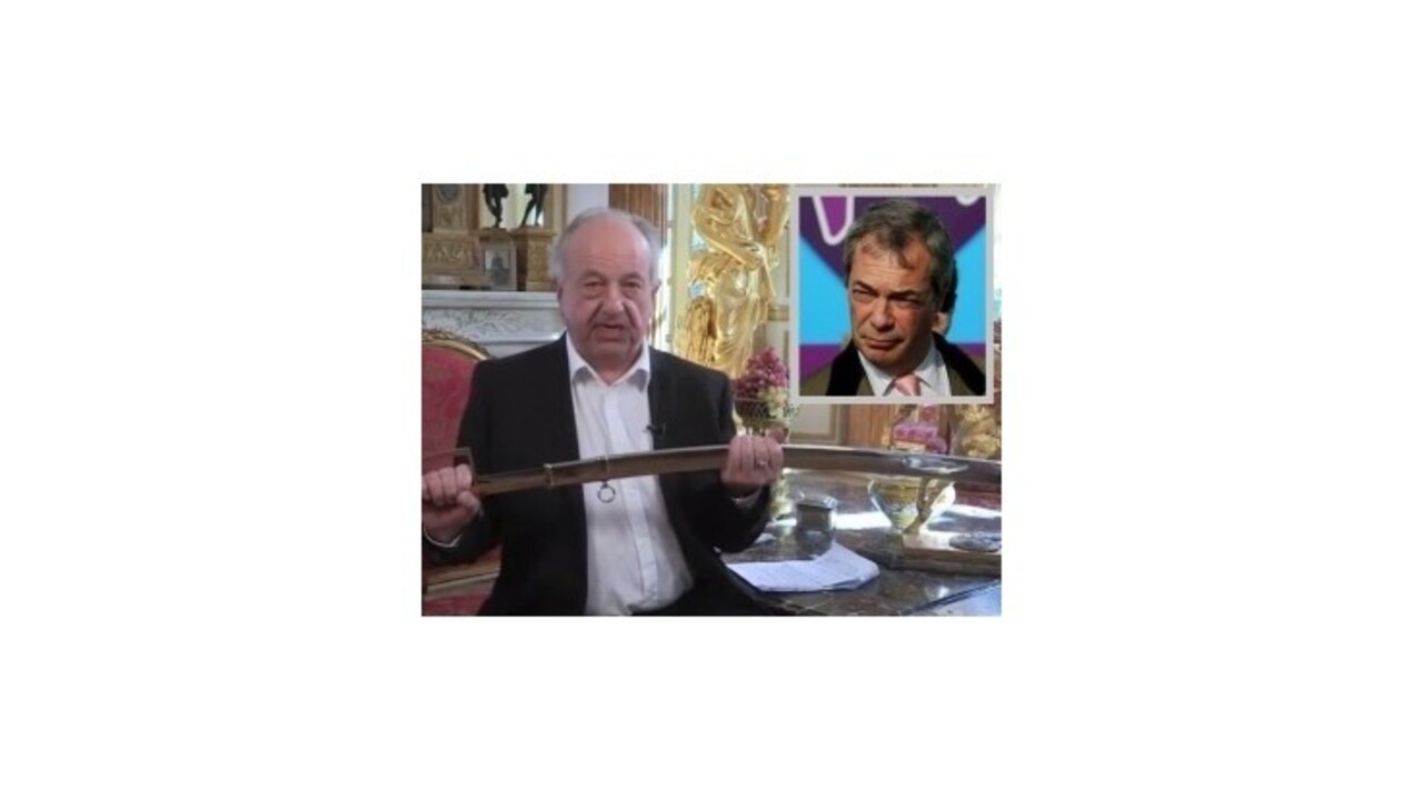 Poľský princ vyzval britského euroskeptika Faragea na šabľový súboj