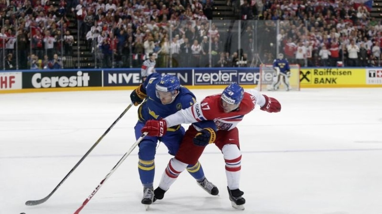 Švédsko Česko MS 2015 hokej (SITA/AP)