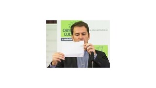 Matovič: Vyzývam Procházku, aby opustil vrcholovú politiku