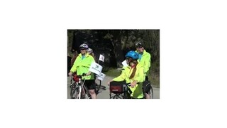 Cyklisti so sklerózou multiplex prejdú od Tatier k Dunaju