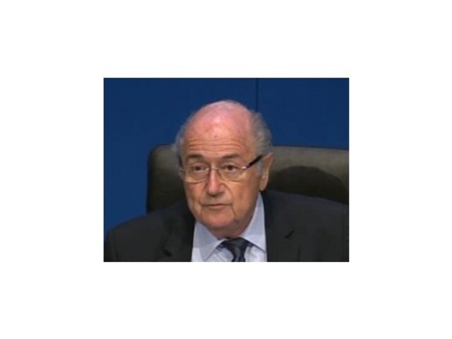 TB J. Blattera po znovuzvolení do funkcie prezidenta FIFA