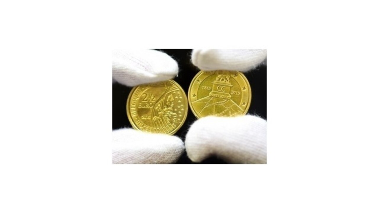 Belgicko si bitku pri Waterloo pripomína vydaním 2,5 eurovej mince