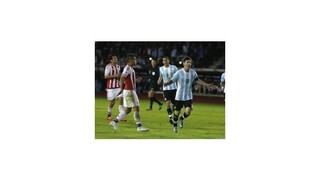 Argentína v úvodnom dueli Copa América zakopla s Paraguajom