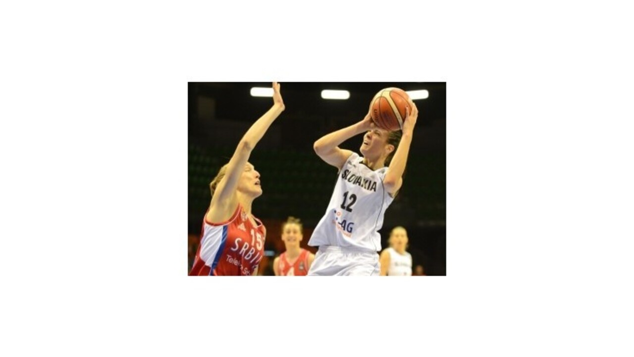 Slovenky po dráme podľahli Srbkám, o prehre rozhodli necelé tri sekundy