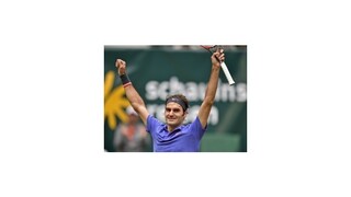 Federer vyhral turnaj v Halle po ôsmy raz, zdolal Taliana Seppiho