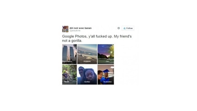 Aplikácia od Googlu označovala černochov za gorily