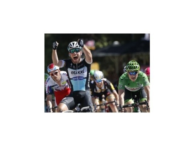 Záverečný špurt v siedmej etape pre Cavendisha, Sagan tretí