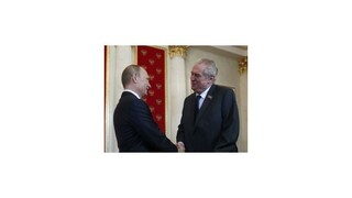 Zeman s Putinom spoločne rokovali o obchode aj o Islamskom štáte