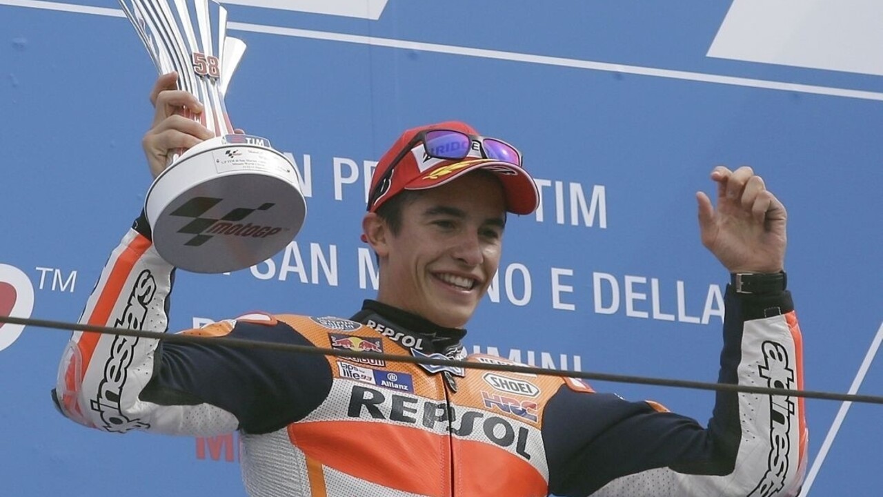 Obhajca titulu Márquez víťazom dramatickej VC San Marína v MotoGP