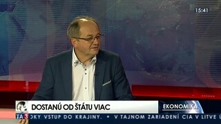 HOSŤ V ŠTÚDIU: V. Páleník o vyšších príspevkov pre dôchodcov