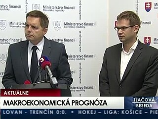 TB P. Kažimíra a M. Filka o novej makroekonomickej prognóze