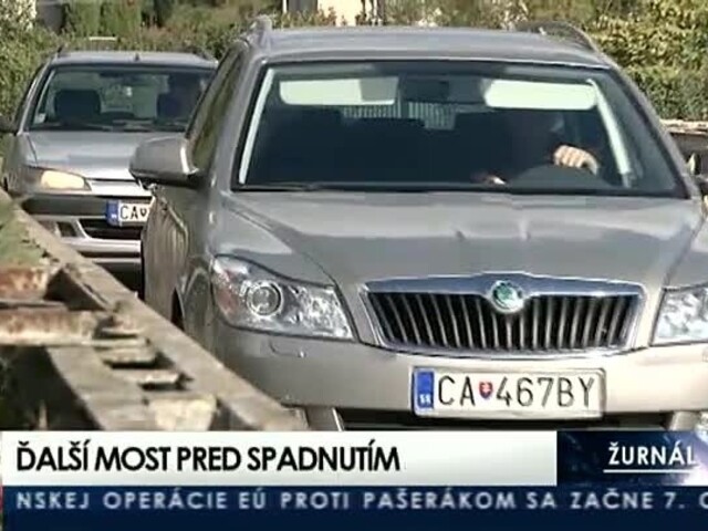 Na severe uzavrú ďalší most, Čadca sa pripravuje na mimoriadnu situáciu