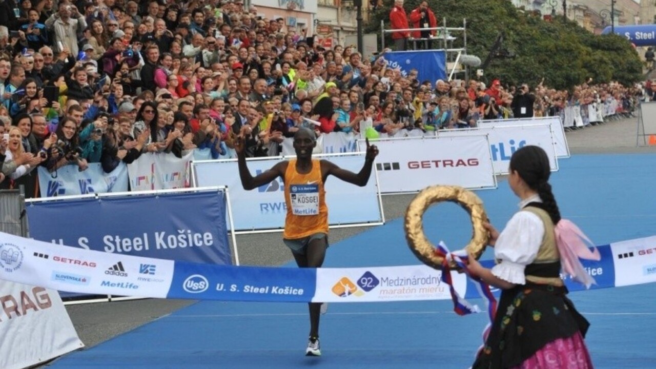 Favorizovaný Keňan Kosgei sa stal víťazom MMM v Košiciach