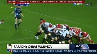 Ragbisti Rumunska sa postarali o jeden z najväčších obratov v histórii