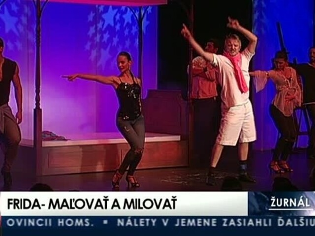 Bratislavské divadlo predstavilo muzikál o známej mexickej maliarke