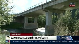 Na Kysuciach pre havarijný stav mosta vyhlásili mimoriadnu situáciu