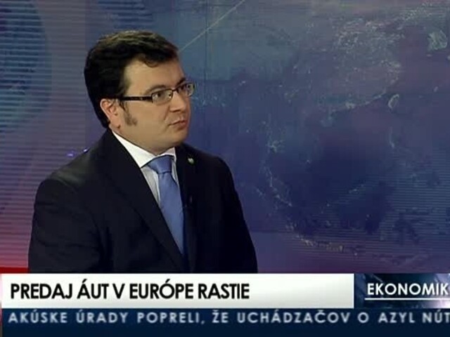 HOSŤ V ŠTÚDIU: V. Vaňo o predaji áut v Európe