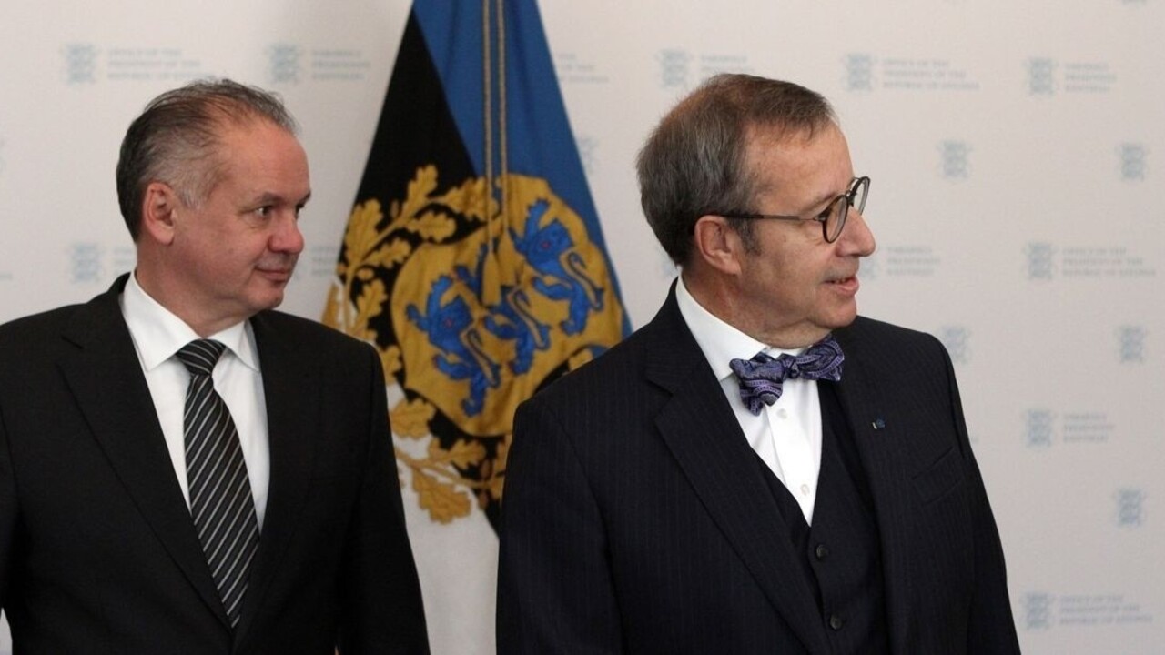 Kiska diskutoval s estónskym prezidentom. Hovorili o Ukrajine i utečencoch