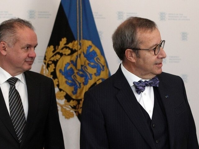 Kiska diskutoval s estónskym prezidentom. Hovorili o Ukrajine i utečencoch