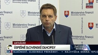 TB P. Kažimíra o D. Bytčánka o úspechu slovenských dlhopisov