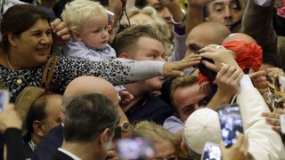 Pápež František prijal slovenských Rómov, hovoril o vzdelaní