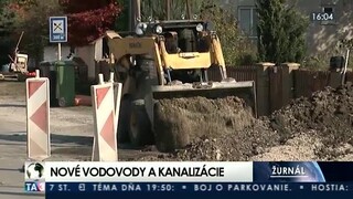 Na Hornom Považí vybudujú vyše 100 kilometrov vodovodných a kanalizačných potrubí