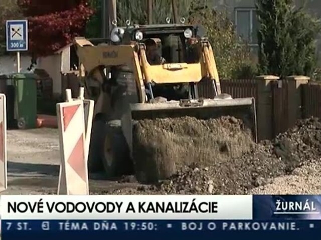 Na Hornom Považí vybudujú vyše 100 kilometrov vodovodných a kanalizačných potrubí