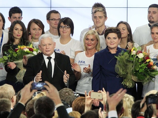 Strana Právo a spravodlivosť získala absolútnu väčšinu v poľskom parlamente