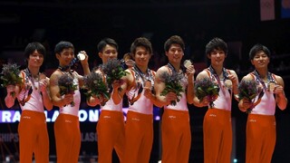 Napriek pádu Učimuru získali japonskí gymnasti majstrovský titul