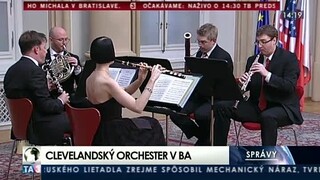 Pri príležitosti stého výročia dohody zahral na Slovensku orchester z Clevelandu