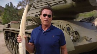 Schwarzenegger zachraňuje africké slony. Vo videu nechýbajú ani výbušniny