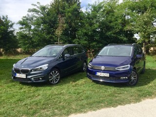 Volkswagen Touran verzus  BMW 2 Gran Tourer a Hyundai i40 po modernizácii